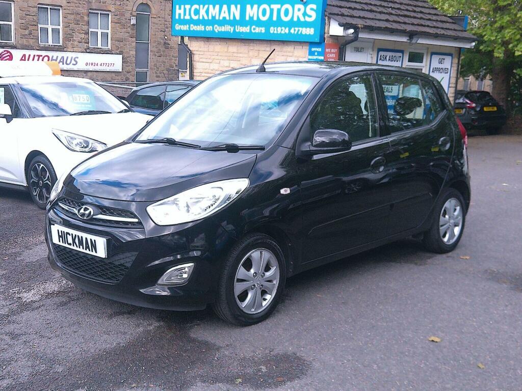 Hyundai I10 Hatchback 1.2 Active Euro 5 201262 EJ62CWZ Black #5