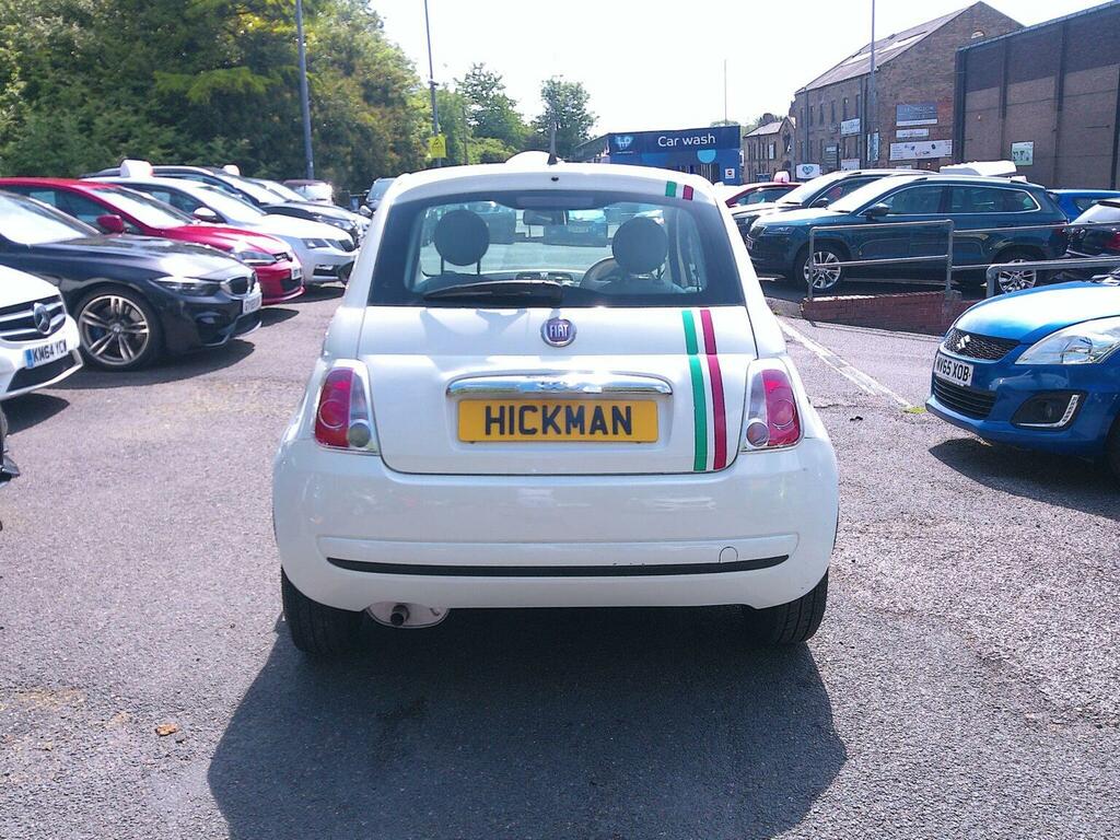 Fiat 500 Hatchback 1.2 Pop Euro 5 Ss 201111 ST11XDR White #6