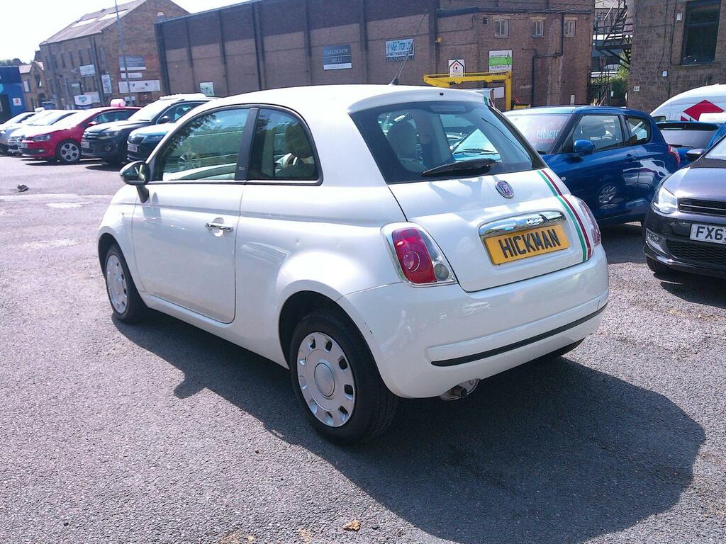 Fiat 500 Hatchback 1.2 Pop Euro 5 Ss 201111 ST11XDR White #5