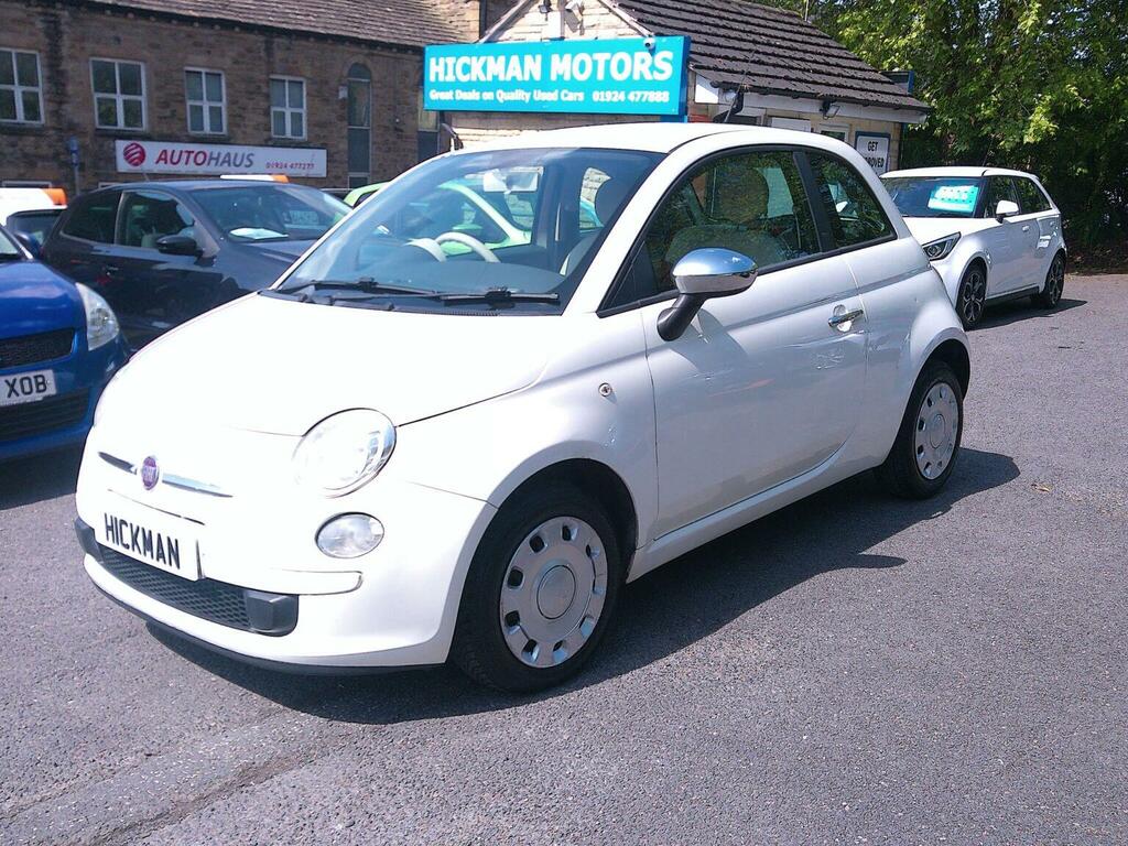 Fiat 500 Hatchback 1.2 Pop Euro 5 Ss 201111 White
