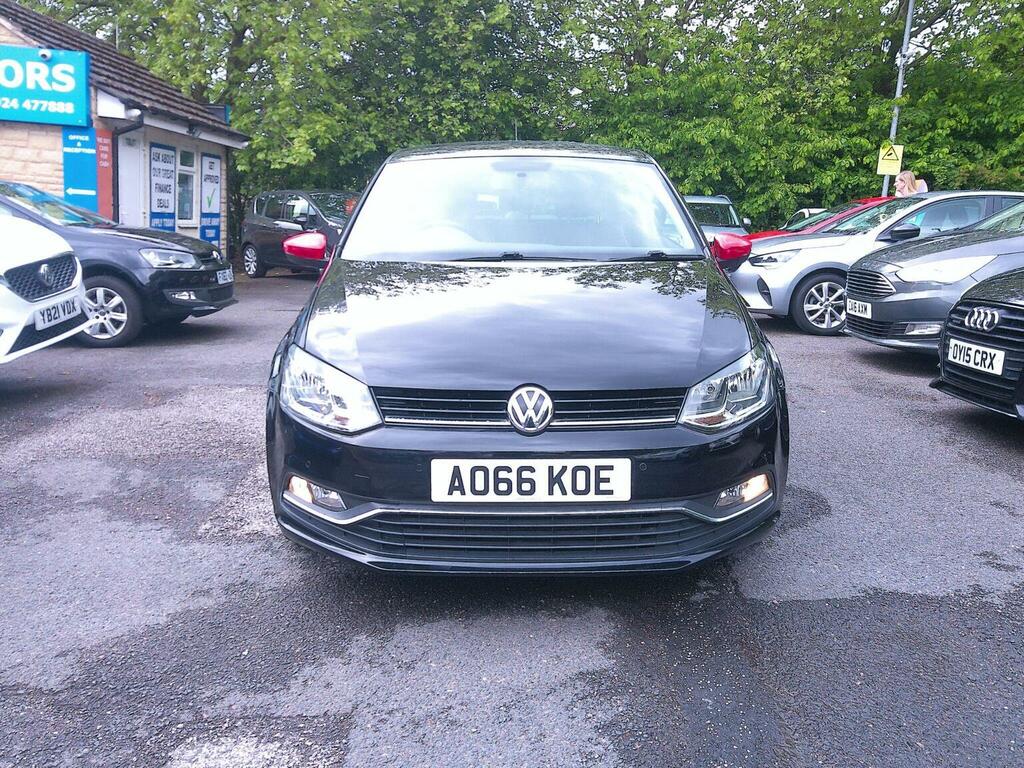Volkswagen Polo Hatchback 1.0 Bluemotion Tech Beats Euro 6 Ss 3 AO66KOE Black #2