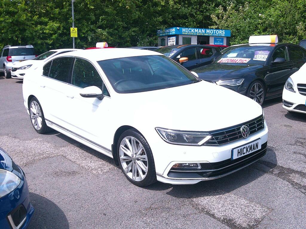 Volkswagen Passat Saloon 2.0 Tdi Bluemotion Tech R-line Dsg Euro 6 BK65CWA White #6