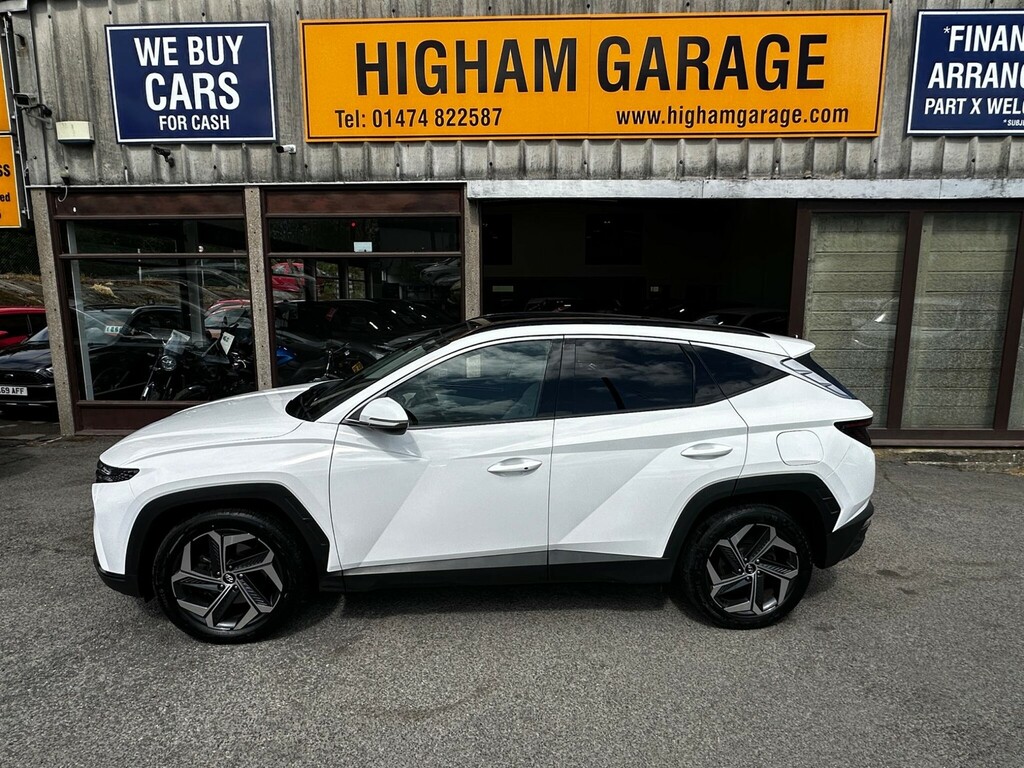 Hyundai Tucson 1.6 T-gdi Ultimate Euro 6 Ss RF72EFJ White #5