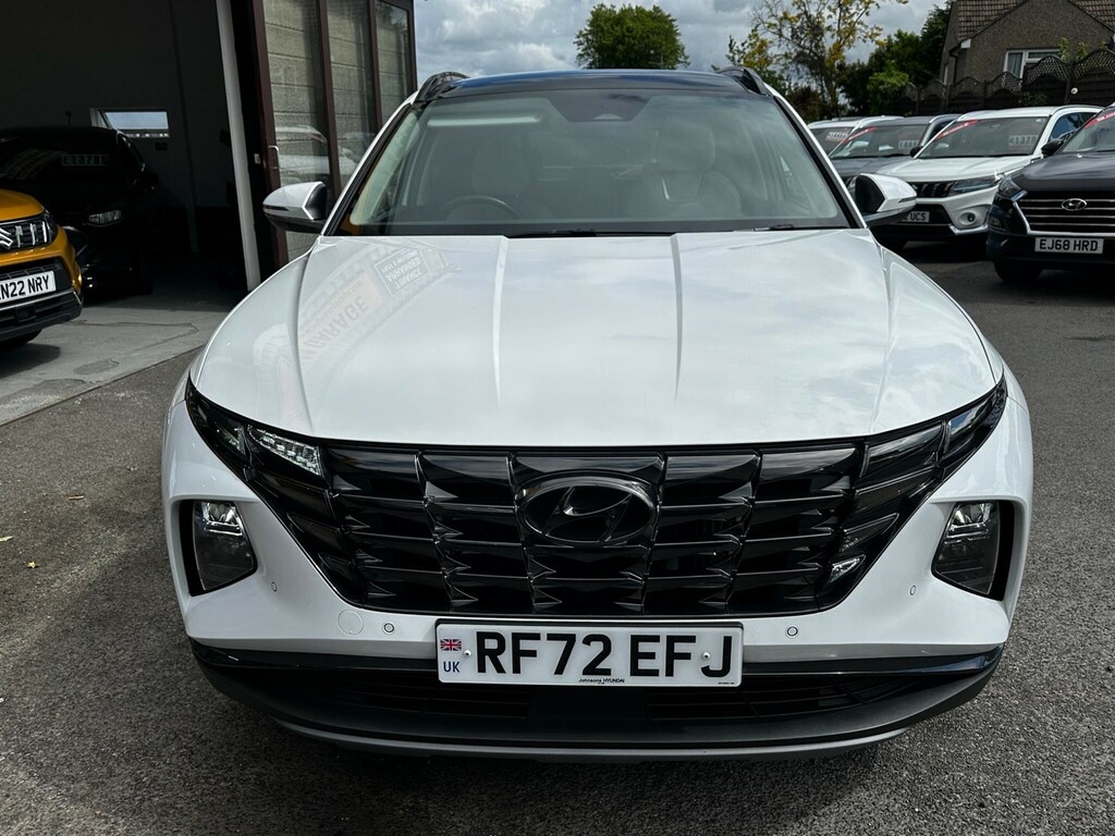 Hyundai Tucson 1.6 T-gdi Ultimate Euro 6 Ss RF72EFJ White #2