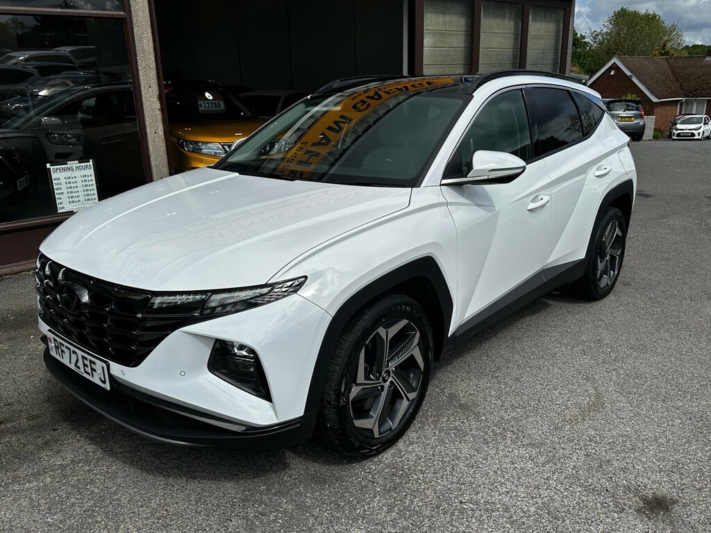 Hyundai Tucson 1.6 T-gdi Ultimate Euro 6 Ss RF72EFJ White #3