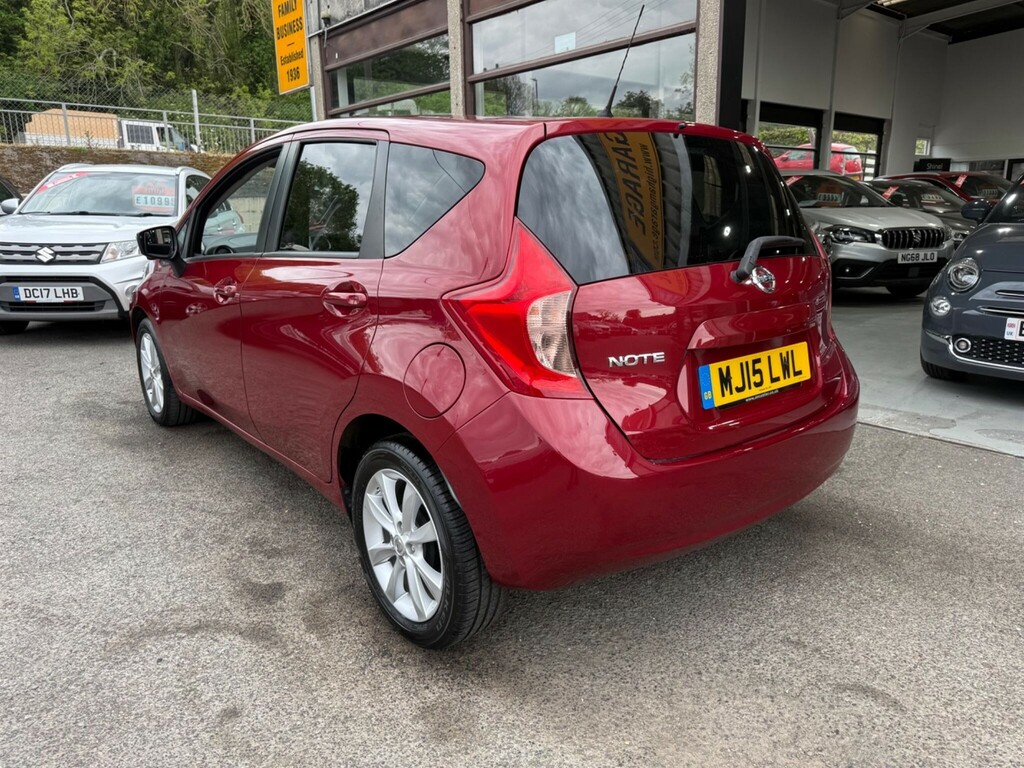 Nissan Note 1.2 Dig-s Tekna Cvt Euro 5 Ss Red #5