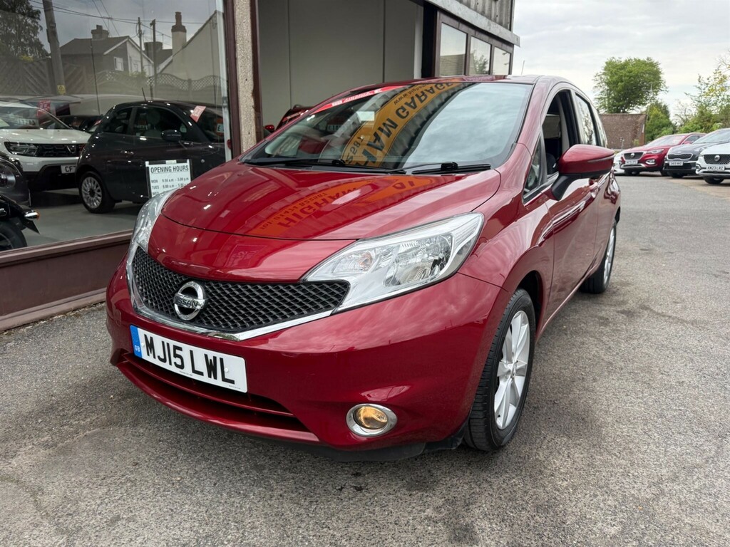 Nissan Note 1.2 Dig-s Tekna Cvt Euro 5 Ss Red