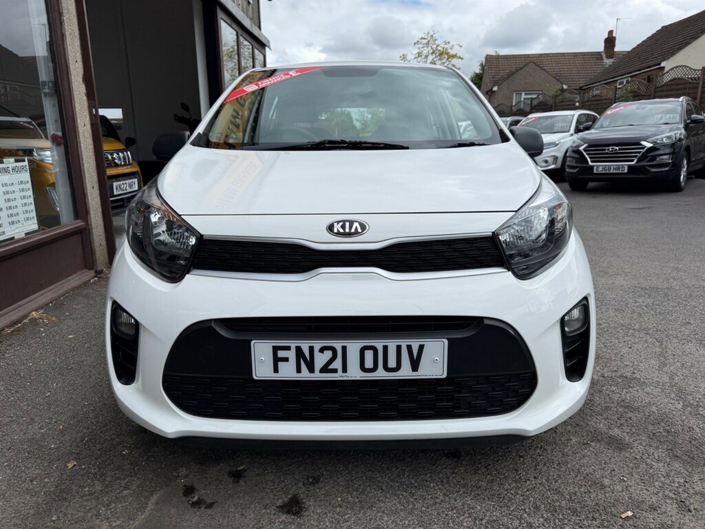 Kia Picanto 1.0 Dpi 1 Euro 6 Ss FN21OUV White #2