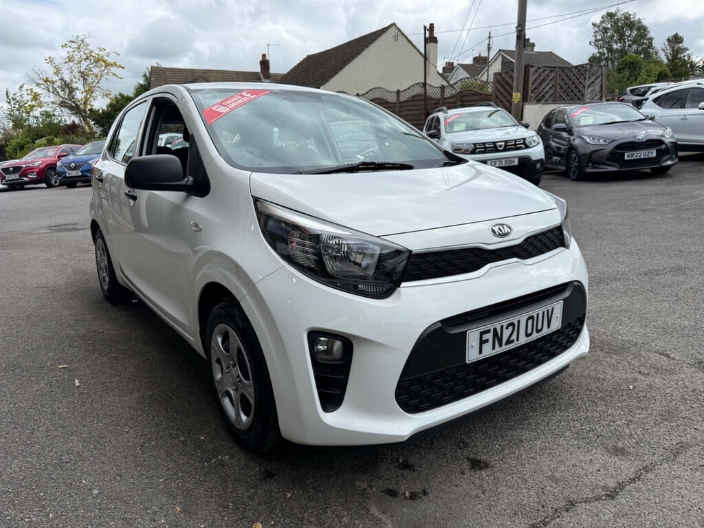 Kia Picanto 1.0 Dpi 1 Euro 6 Ss FN21OUV White #3