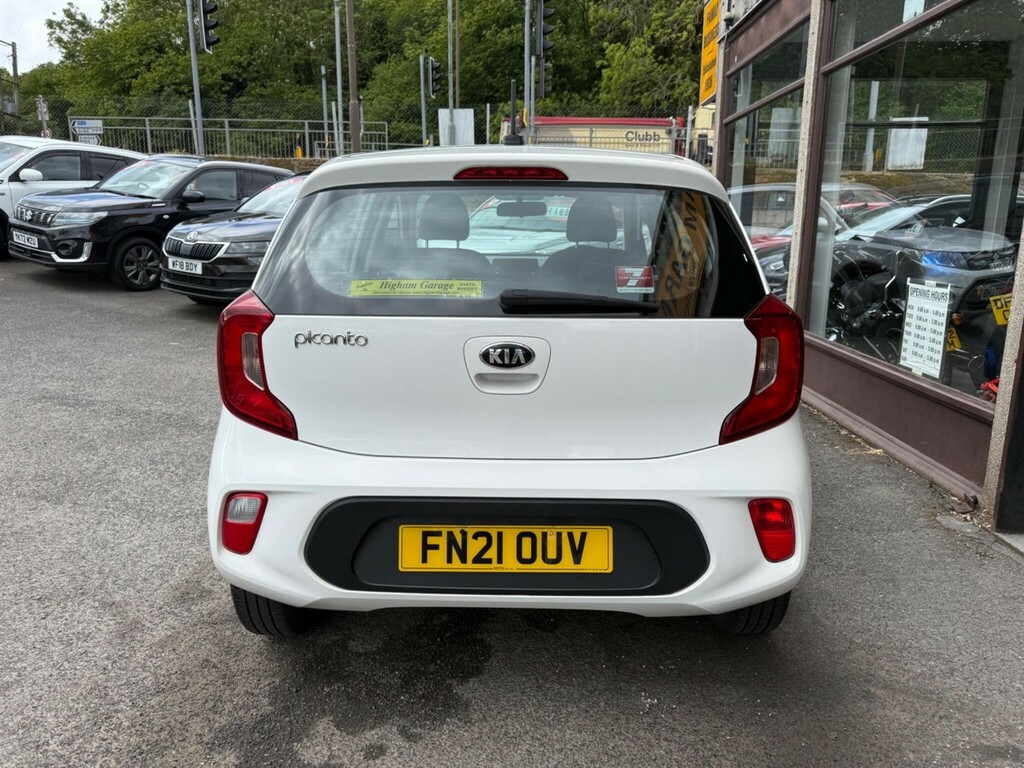 Kia Picanto 1.0 Dpi 1 Euro 6 Ss FN21OUV White #5