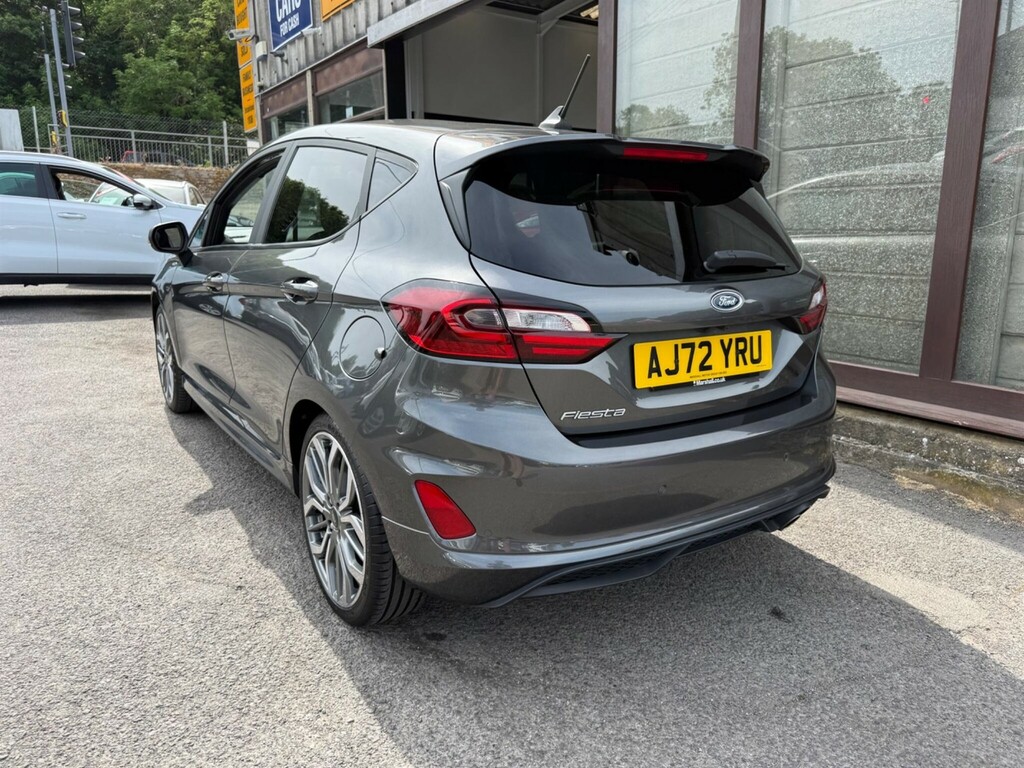 Ford Fiesta 1.0T Ecoboost St-line X Euro 6 Ss AJ72YRU Grey #4