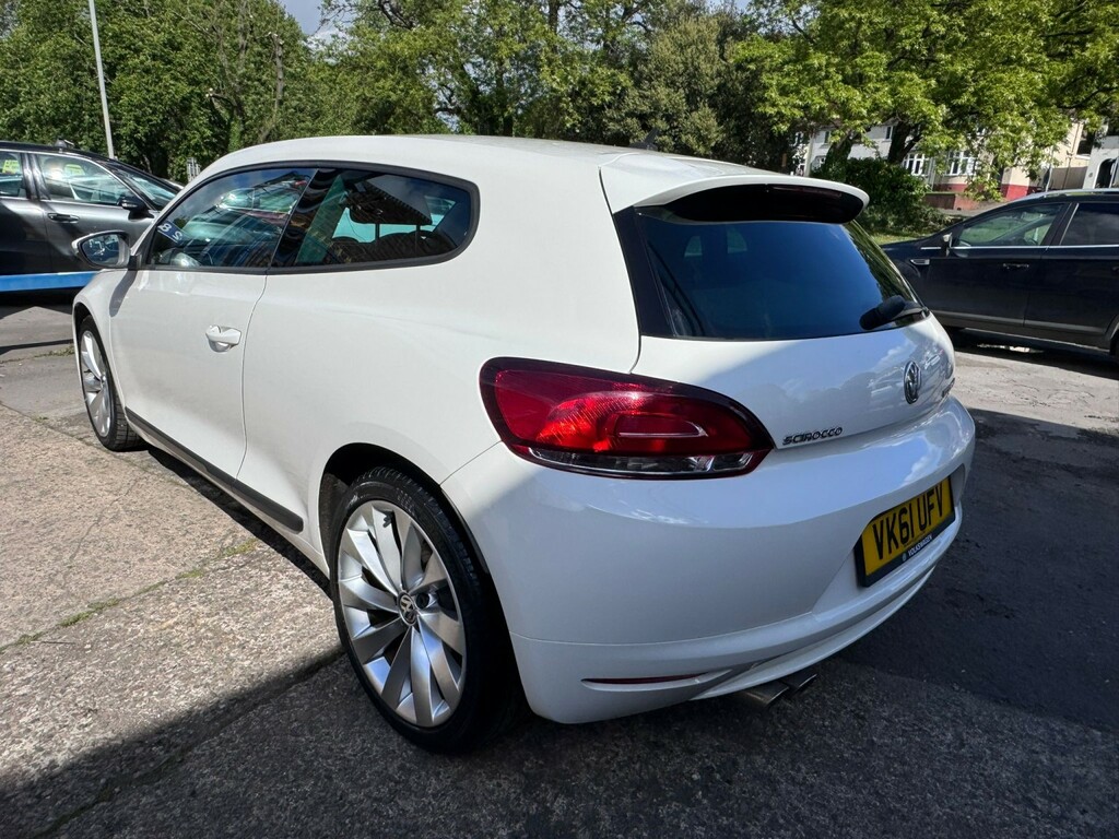 Volkswagen Scirocco 2.0 Tdi Bluemotion Tech Gt White #6