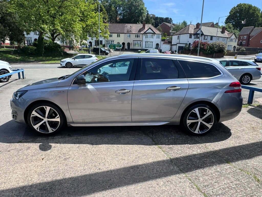 Peugeot 308 SW 1.6 Bluehdi Gt Line Grey #4