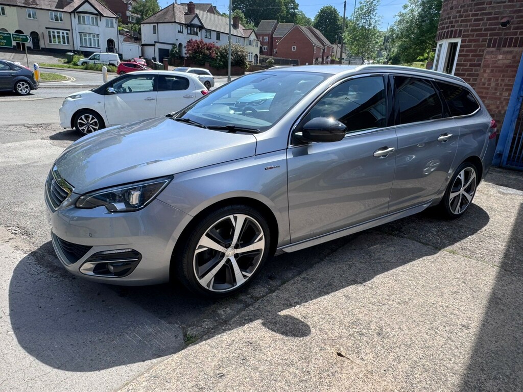 Peugeot 308 SW 1.6 Bluehdi Gt Line Grey #3