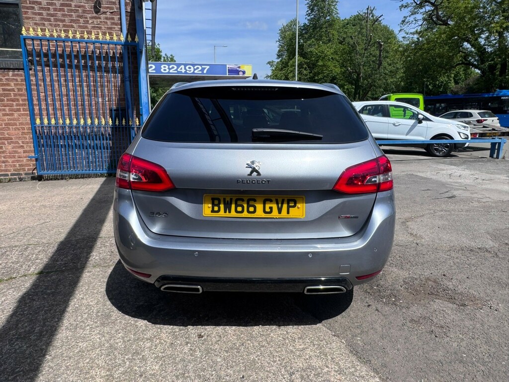 Peugeot 308 SW 1.6 Bluehdi Gt Line Grey #6