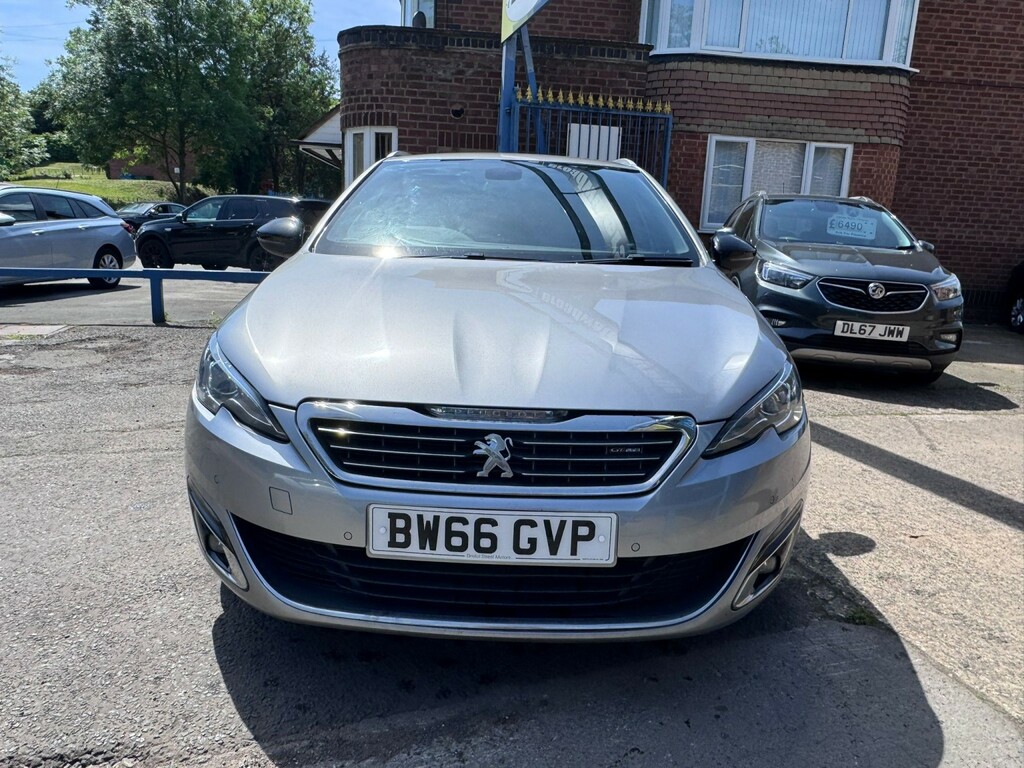 Peugeot 308 SW 1.6 Bluehdi Gt Line Grey #2