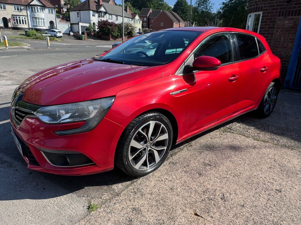 Renault Megane 1.6 Dynamique S Nav Dci 130 HT17LXC Red #6