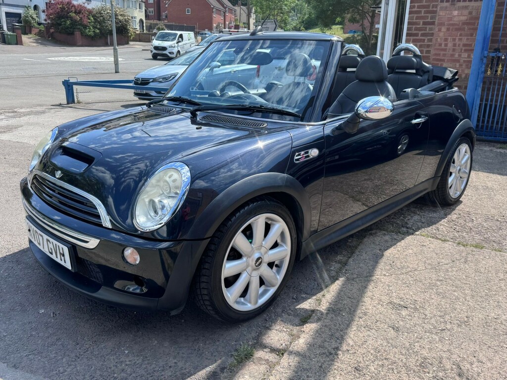 Mini Convertible 1.6 Cooper S Convertible KV07GVH Black #5