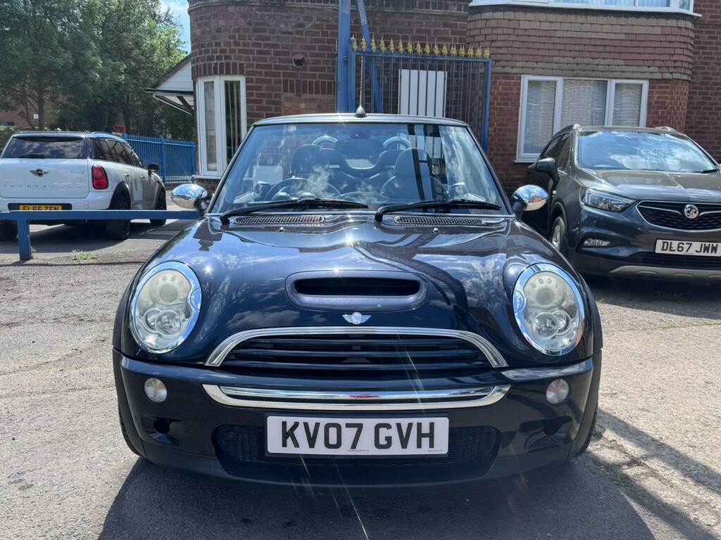 Mini Convertible 1.6 Cooper S Convertible KV07GVH Black #4