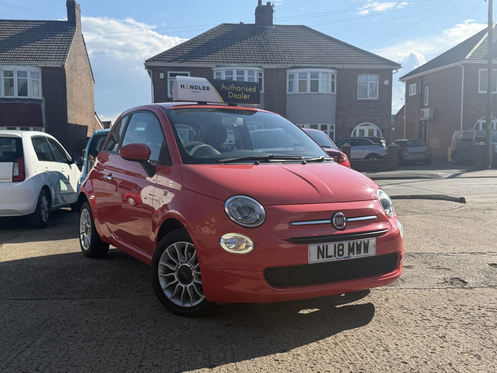 Fiat 500 Petrol Red
