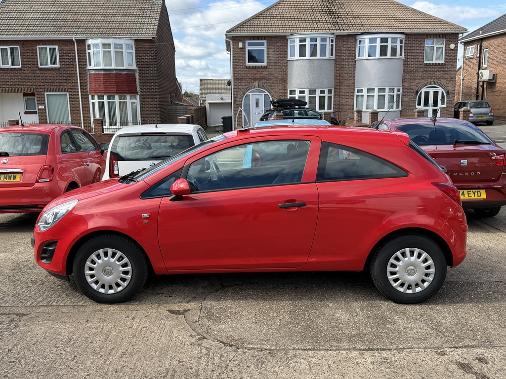 Vauxhall Corsa Petrol YH63ZXW Red #3