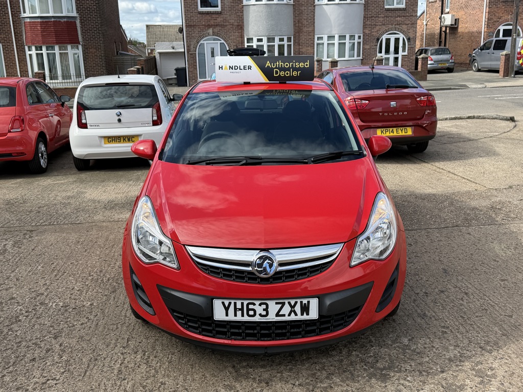 Vauxhall Corsa Petrol YH63ZXW Red #2