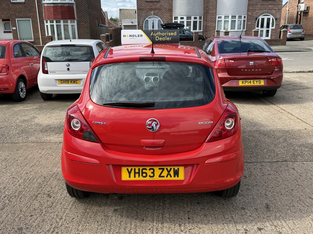 Vauxhall Corsa Petrol YH63ZXW Red #5