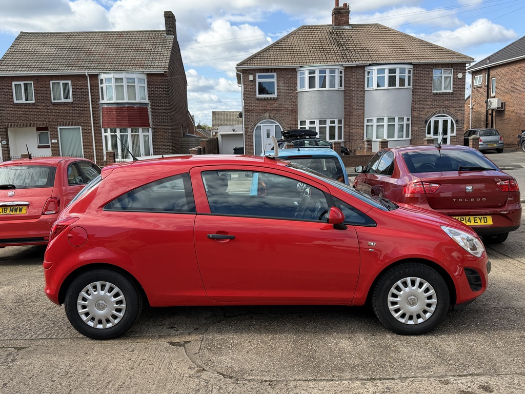 Vauxhall Corsa Petrol YH63ZXW Red #4