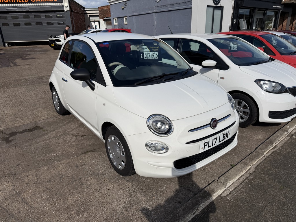 Fiat 500 Petrol White