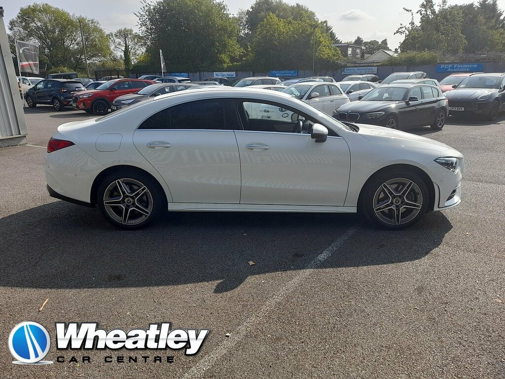 Mercedes-Benz CLA Class Cla250e Amg Line FV22JWP White #3