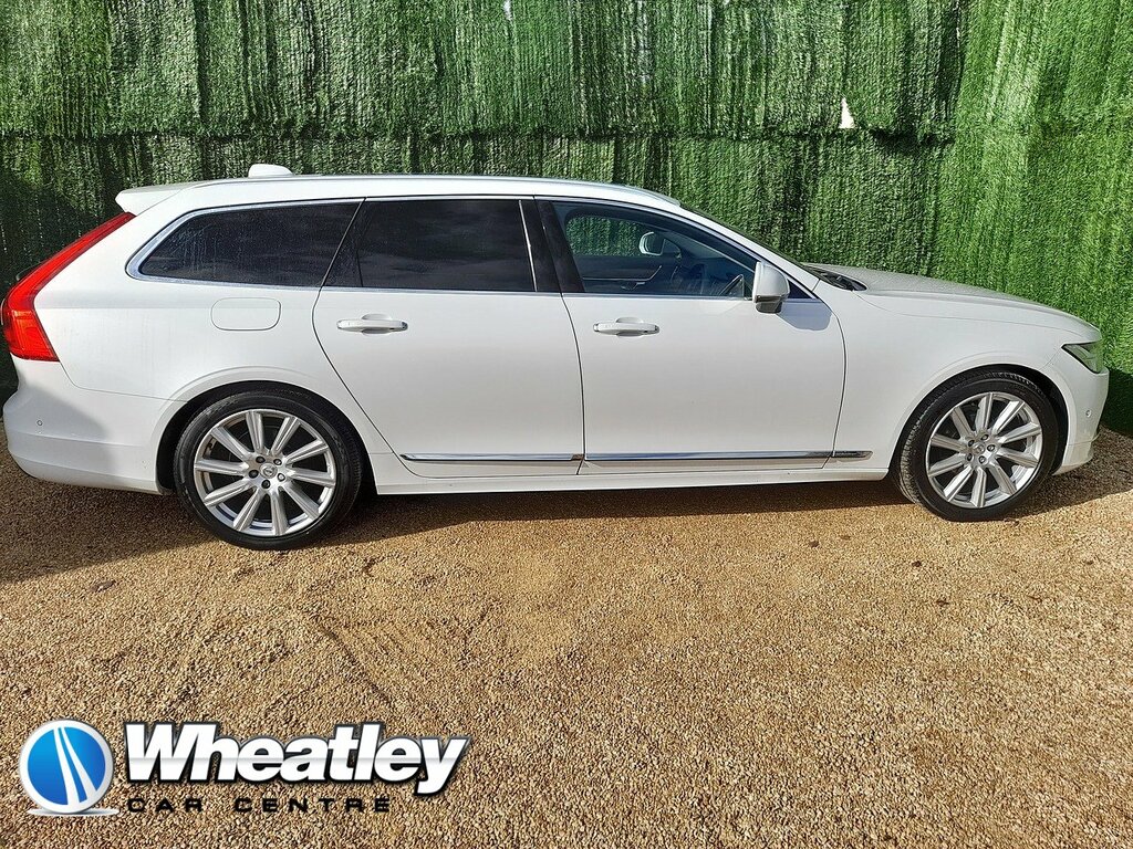 Volvo V90 D4 Inscription Plus White