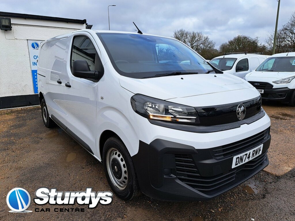 Vauxhall Vivaro Turbo D Prime White