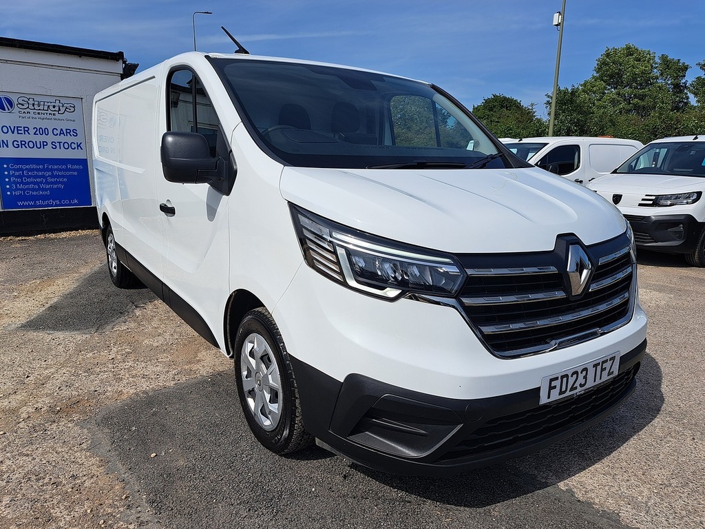 Renault Trafic Dci Blue Ll30 Advance FD23TFZ White #3