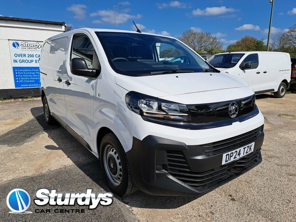 Vauxhall Vivaro Turbo D Prime White