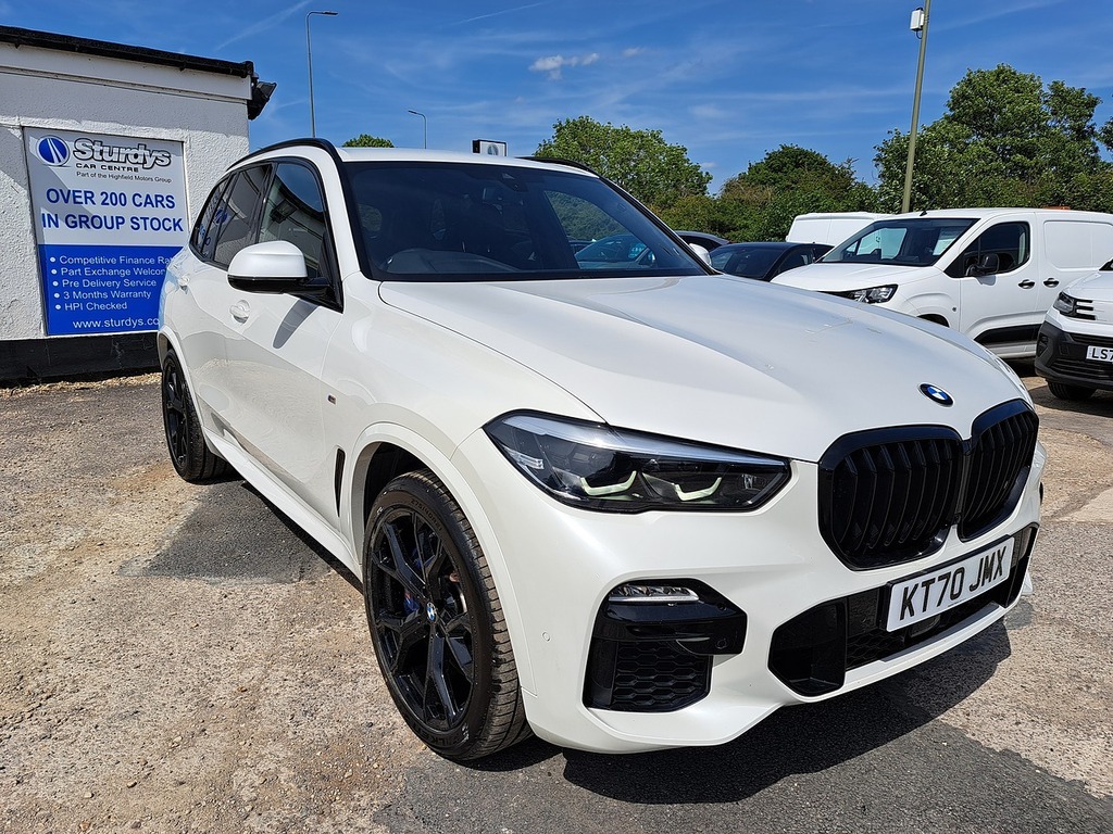 BMW X5 45E M Sport KT70JMX White #3