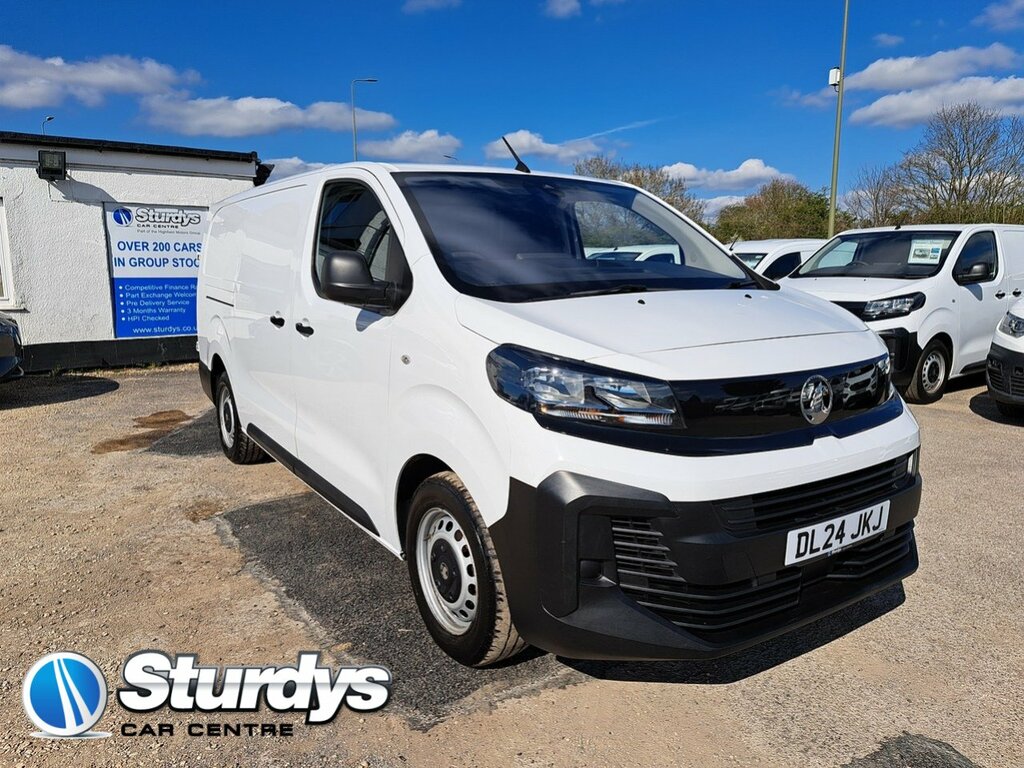 Vauxhall Vivaro Turbo D Prime White