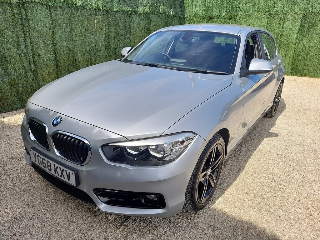 BMW 1 Series 118I Sport YG68KXV Silver #4