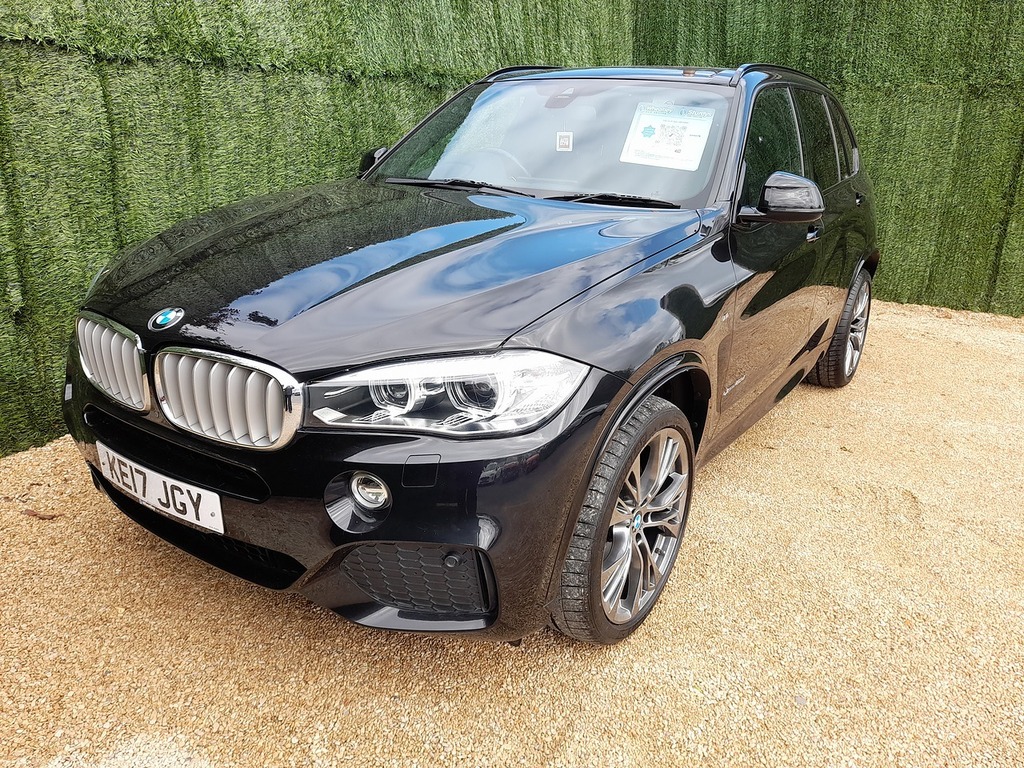 BMW X5 40D M Sport KE17JGY Blue #4