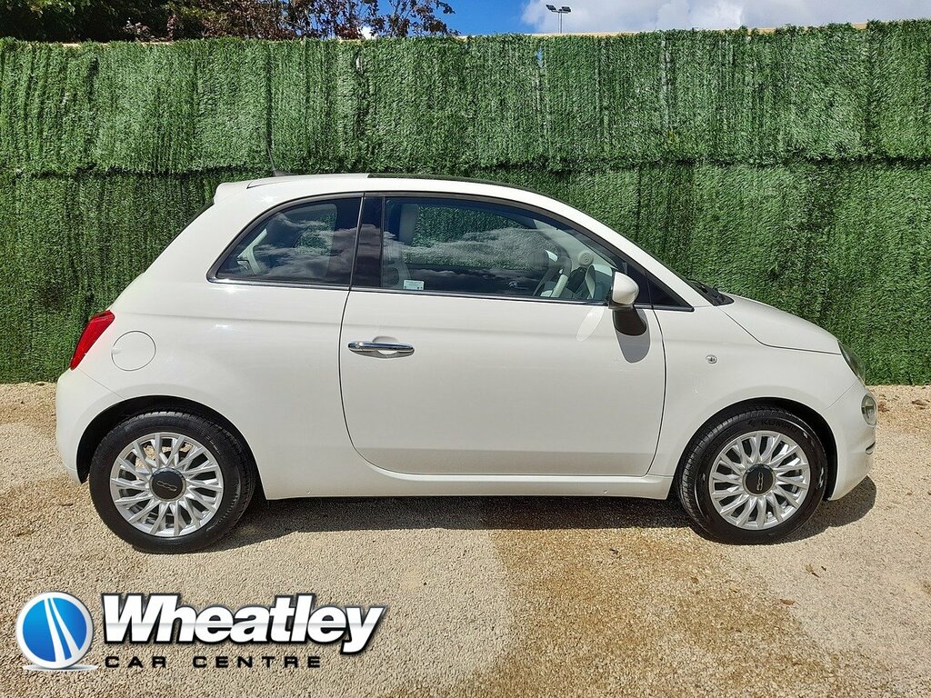 Fiat 500 Lounge White