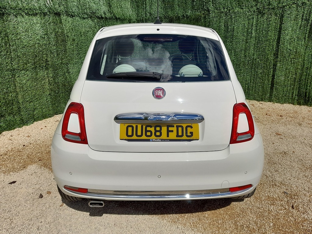 Fiat 500 Lounge White #6