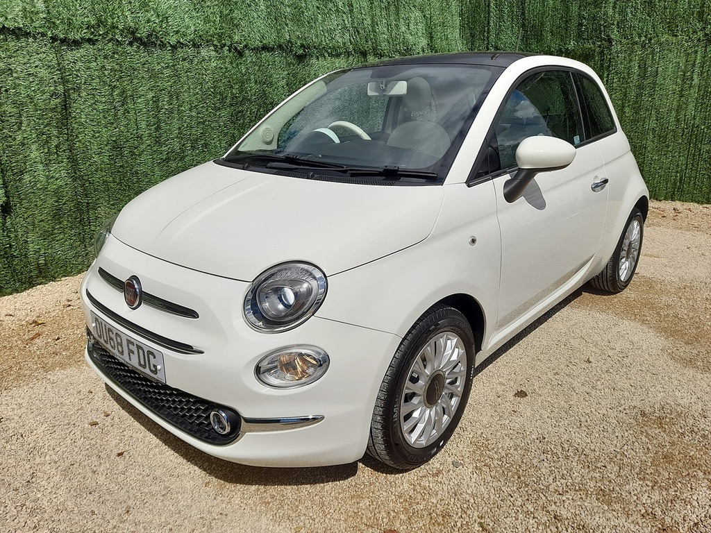 Fiat 500 Lounge White #4