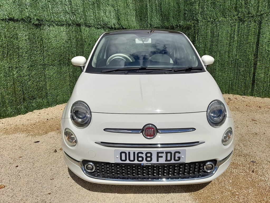 Fiat 500 Lounge White #3