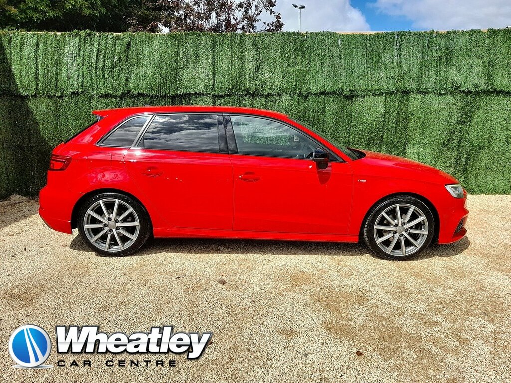 Audi A3 Tfsi Cod Black Edition Red