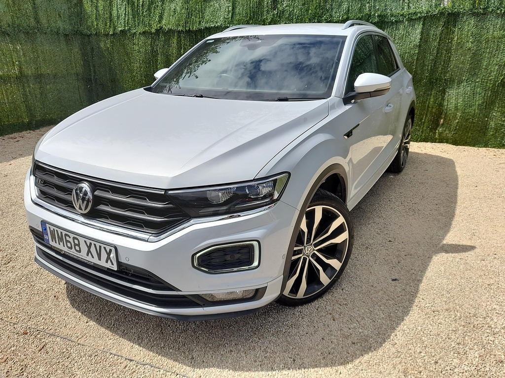 Volkswagen T-Roc Tsi R-line WM68XVX Silver #4