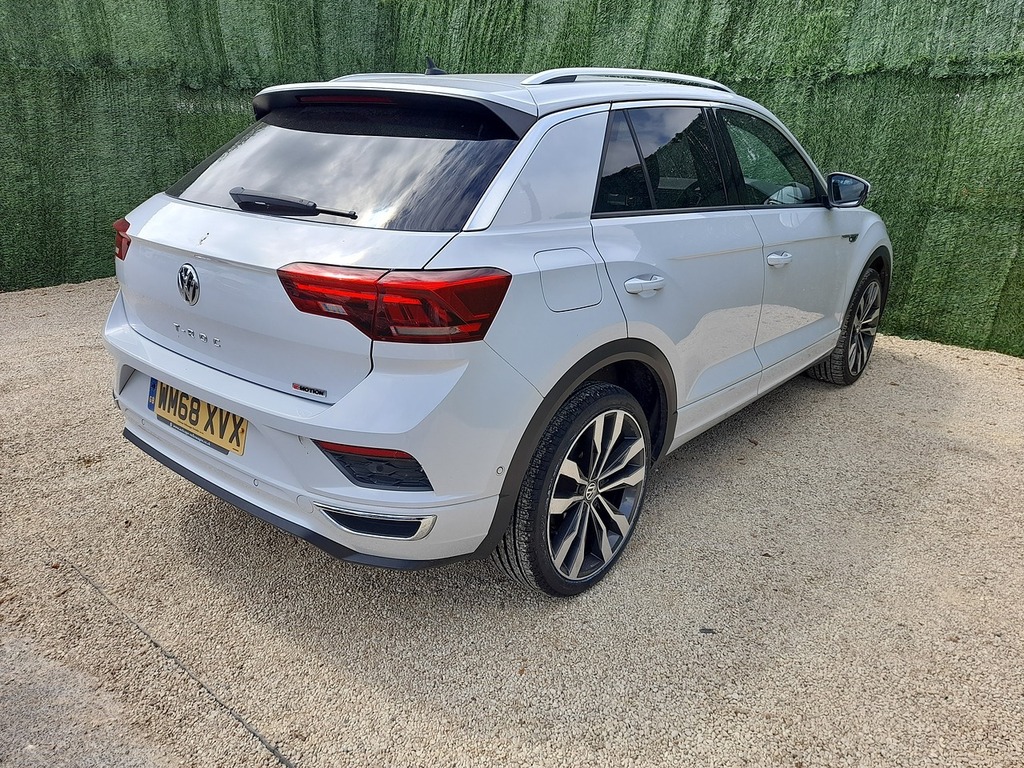 Volkswagen T-Roc Tsi R-line WM68XVX Silver #5