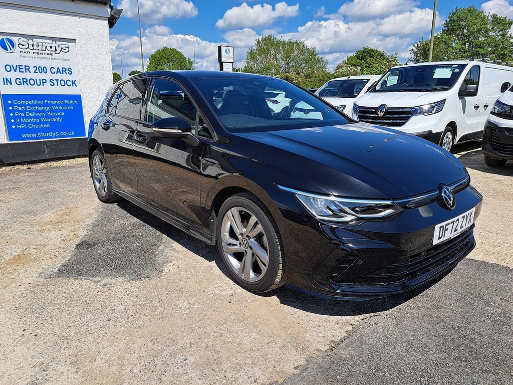 Volkswagen Golf Etsi Mhev R-line DF72ZYX Black #5