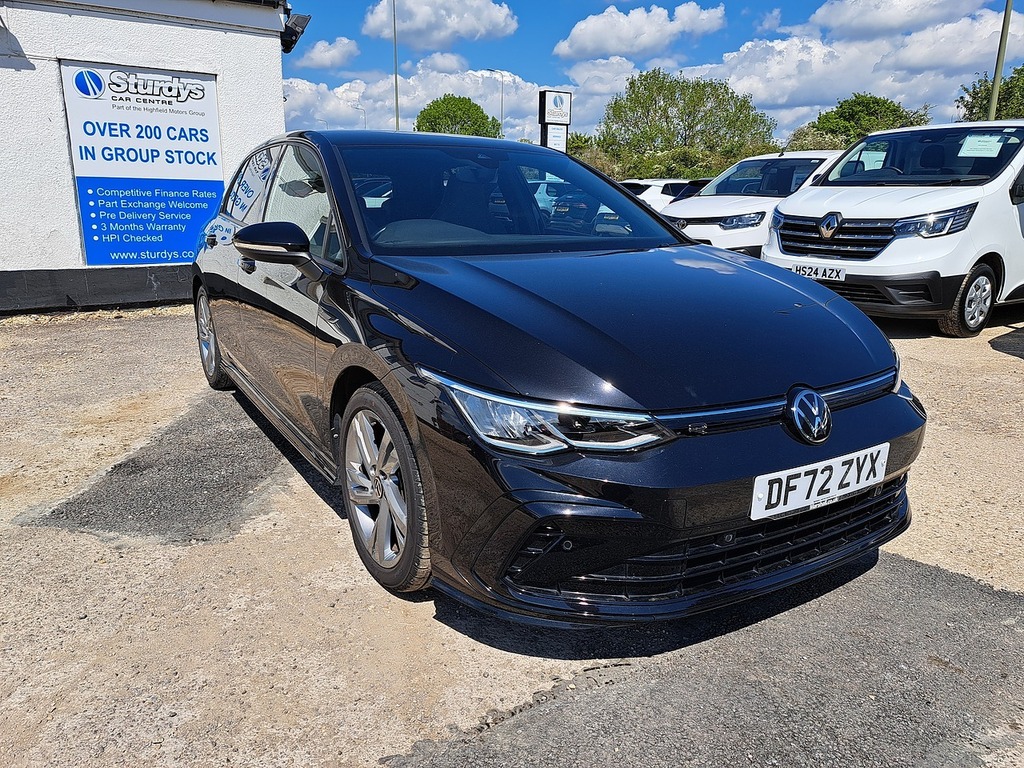 Volkswagen Golf Etsi Mhev R-line DF72ZYX Black #3