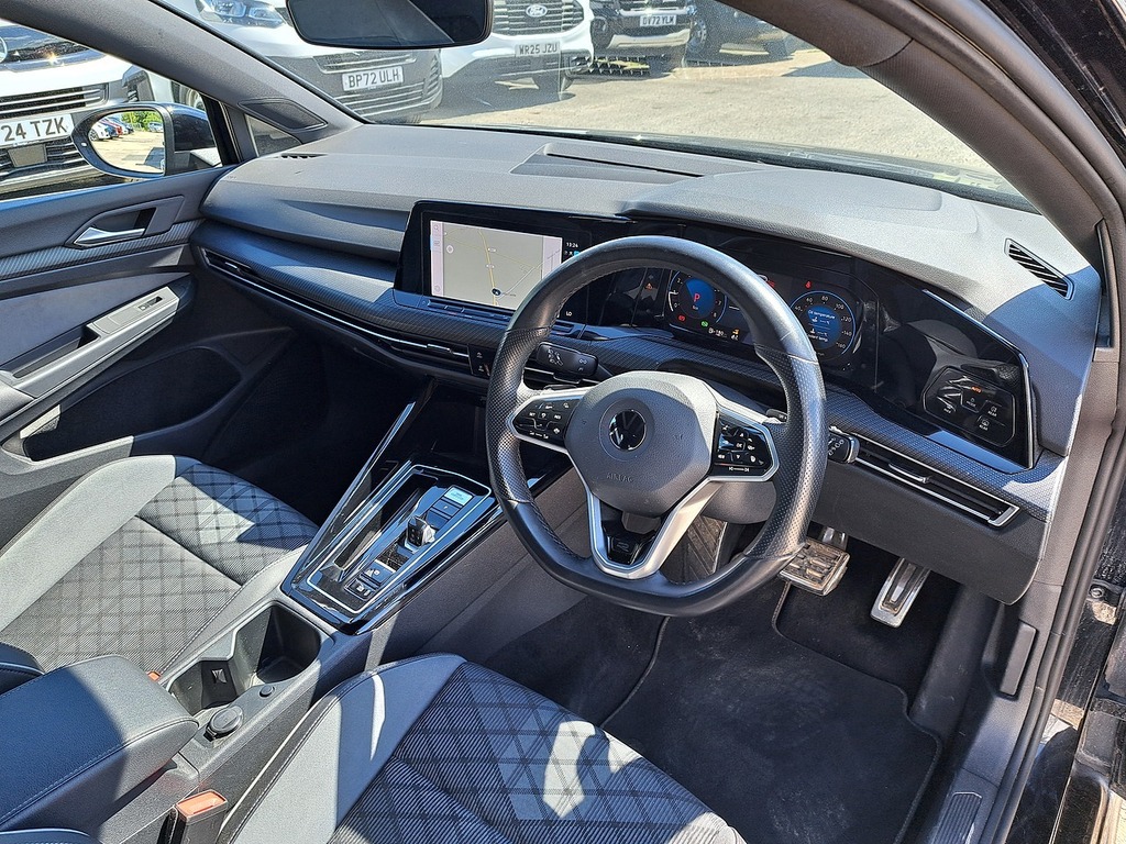 Volkswagen Golf Etsi Mhev R-line DF72ZYX Black #2