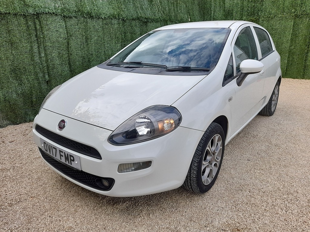 Fiat Punto Easy White #4
