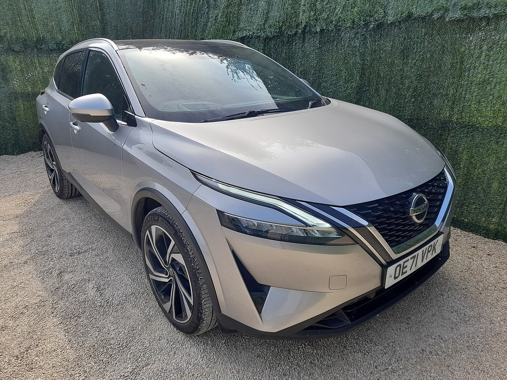 Nissan Qashqai Dig-t Mhev Tekna OE71VPK Silver #2
